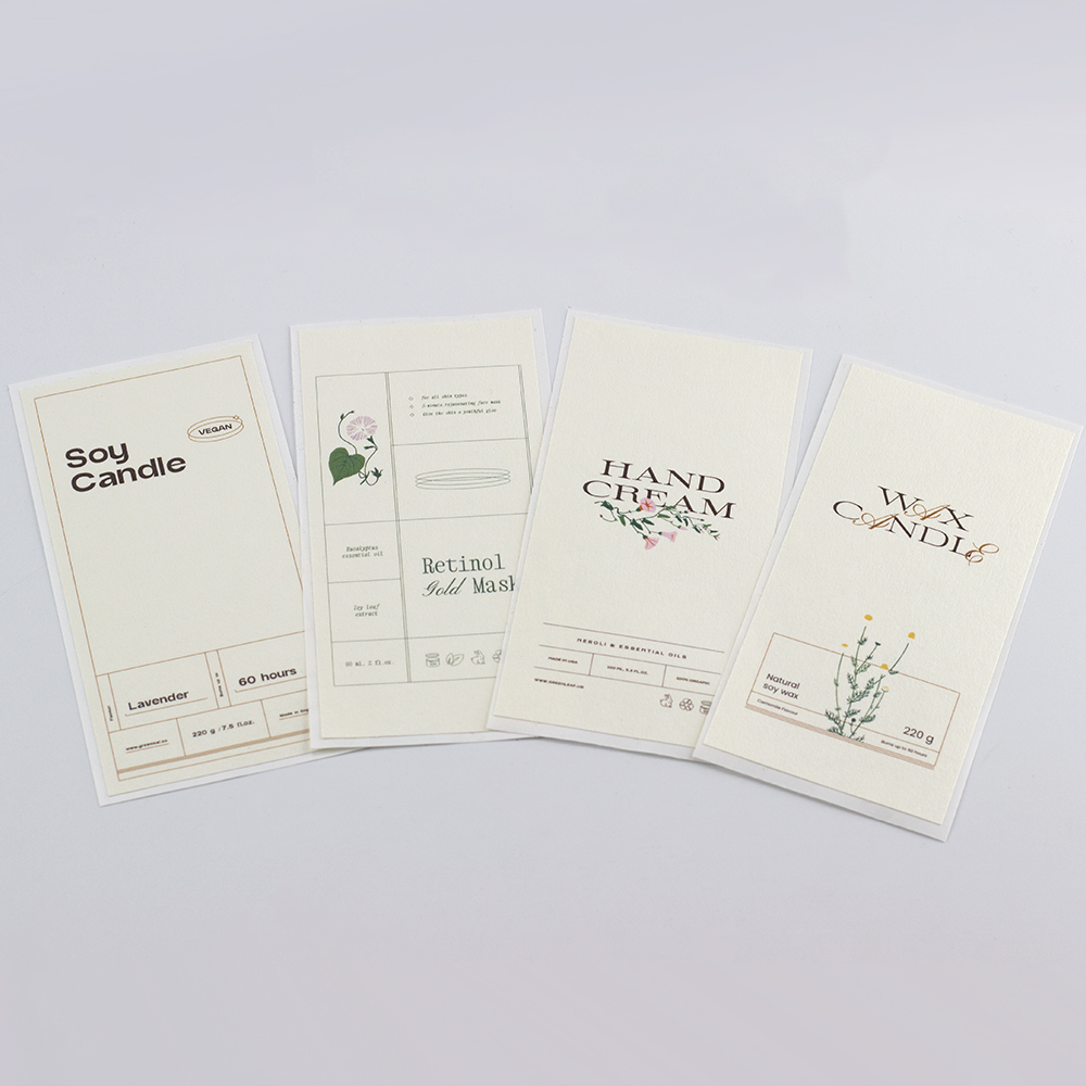 Benutzer definierte Logo-Druck – Personalised Candle Label Bewertung und Preis