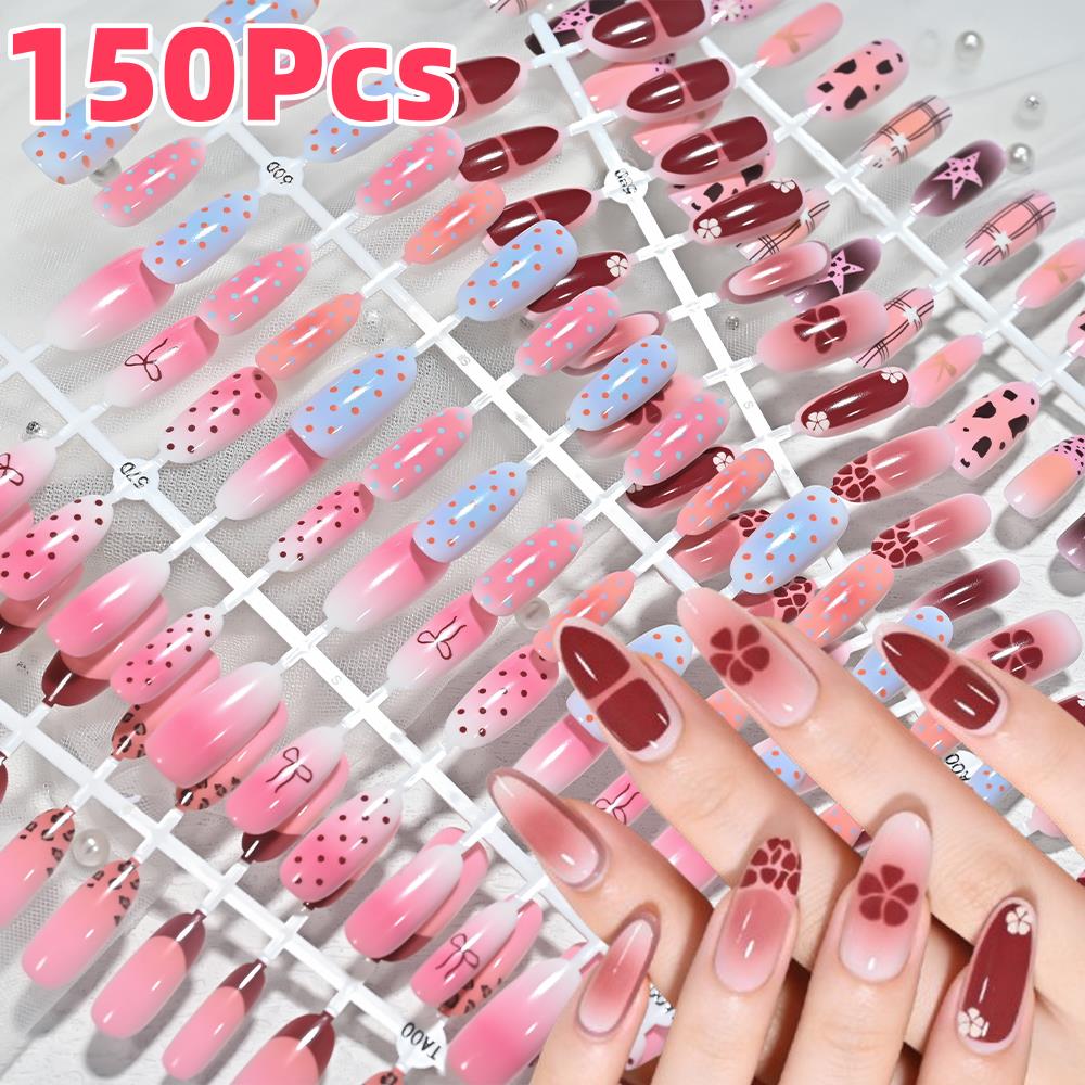 150 Stück Rosa-Blau Ombré Leop – Pressed Flower Art Bewertung und Preis