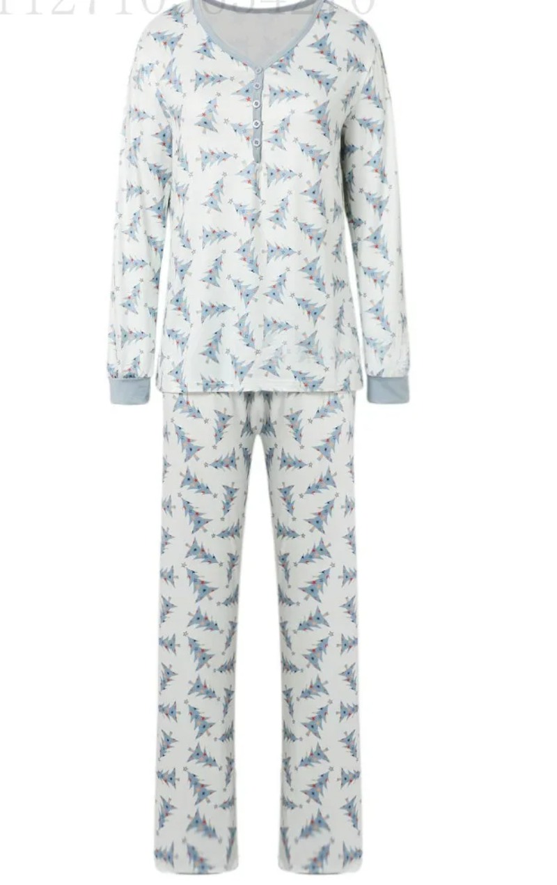 Passendes Pyjama-Set für Mama, – Family Tree Print Bewertung und Preis