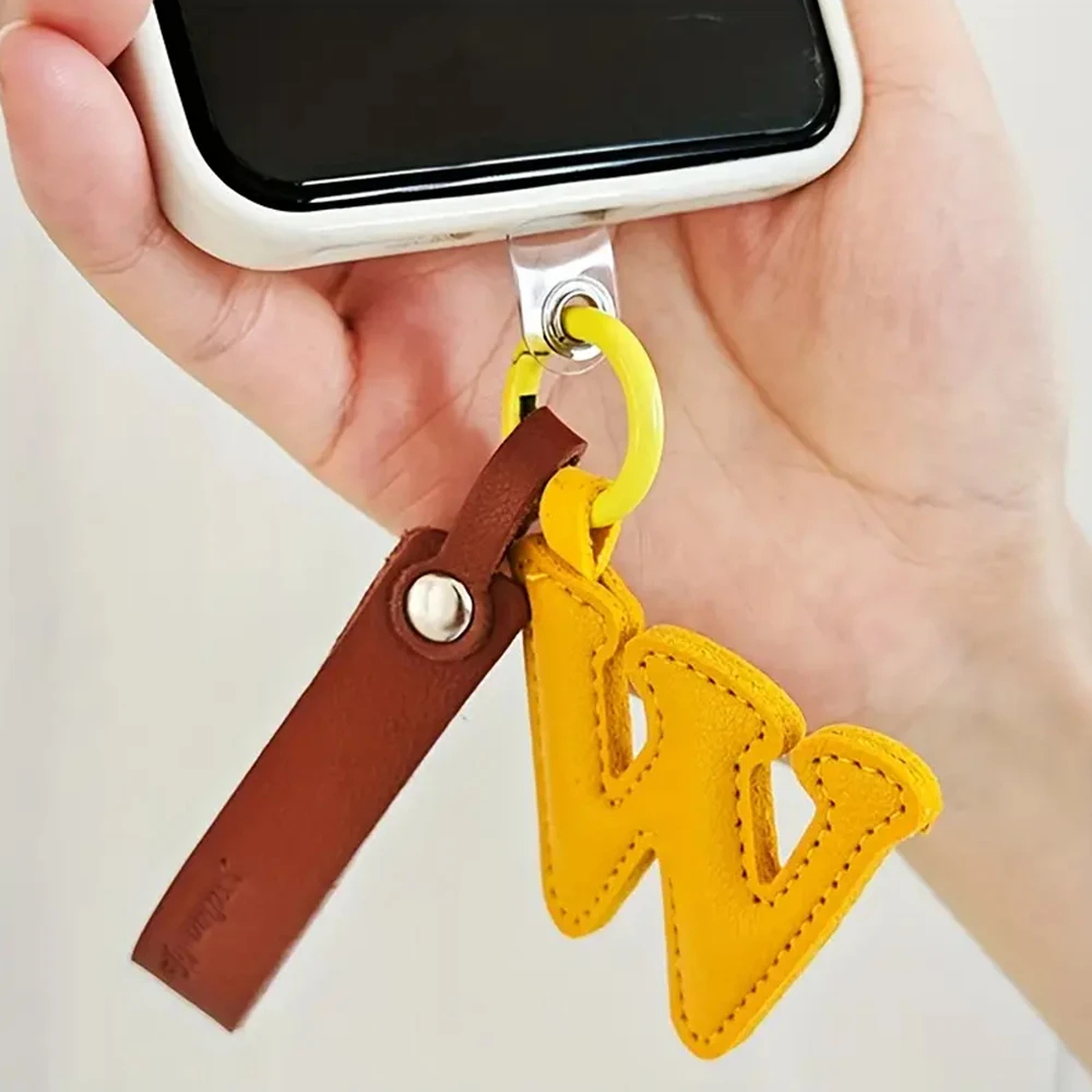 Kreative PU-Leder 26-Buchstabe – Monogram Keychain Leather Bewertung und Preis
