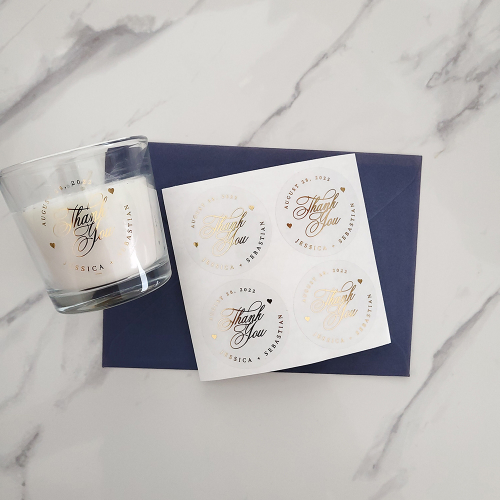 Benutzerdefinierte 50 Stück ru – Personalised Candle Label Bewertung und Preis