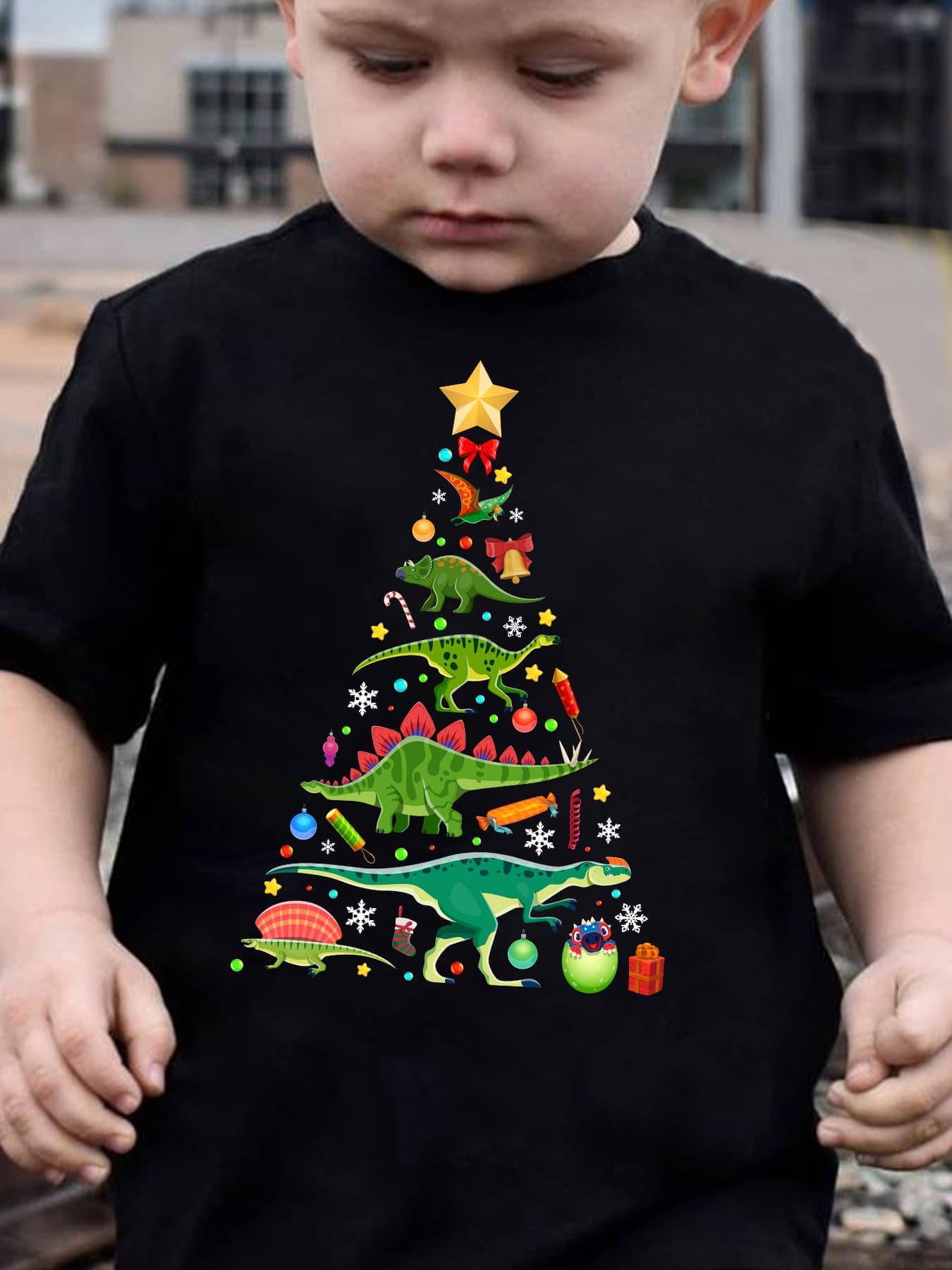 WEIHNACHTEN Sommer Kinder Mode – Family Tree Print Bewertung und Preis